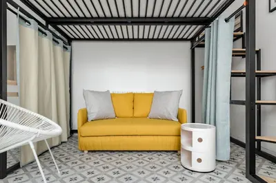 Zona de estar de Charming Urban Madrid I y II