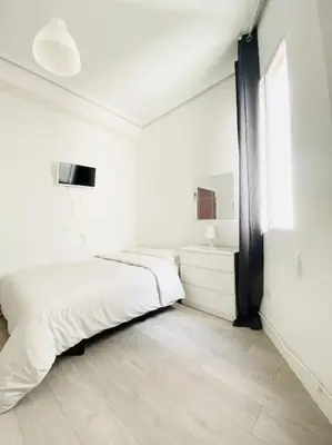 Cama o camas de una habitación en LV5F Estúdio Madrid Centro Chamberi
