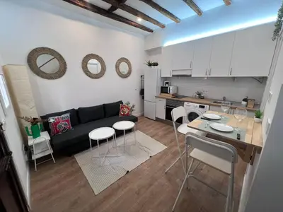 Una cocina o zona de cocina en Inmejorable ubicación céntrica