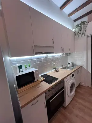 Una cocina o zona de cocina en Inmejorable ubicación céntrica