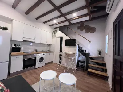 Una cocina o zona de cocina en Inmejorable ubicación céntrica