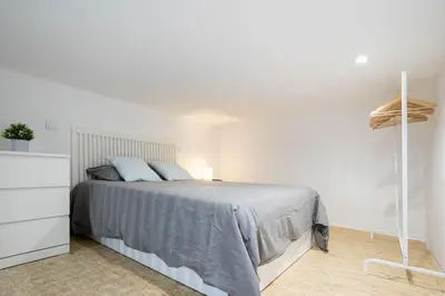 Cama o camas de una habitación en MCI Alojamiento temporal en M Vadillo