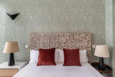 Cama o camas de una habitación en Waou Glam II Plaza España