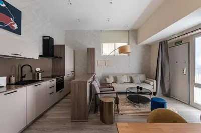 Una cocina o zona de cocina en Waou Glam II Plaza España