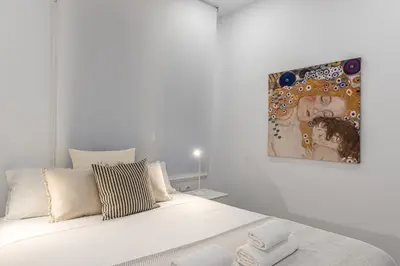 Cama o camas de una habitación en Waou Coosy Retiro