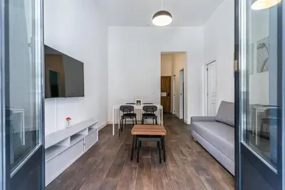 Zona de estar de VR Estudios Apartments