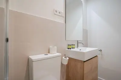 Un baño de Modern apartment-2Bedrooms 2Bathrooms-Bernabéu