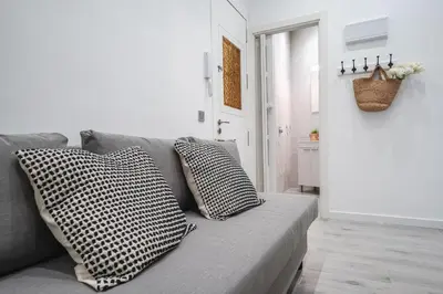 Zona de estar de Cozy apartment-1Bedroom 1Bath-Chamberí