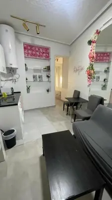 Una cocina o zona de cocina en Huertas apartamento