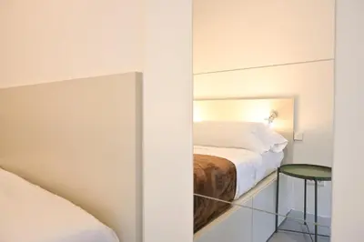 Cama o camas de una habitación en For You Rentals Encantador apartamento TEMPORAL AMP412