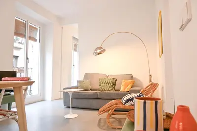 Zona de estar de For You Rentals Encantador apartamento TEMPORAL AMP412