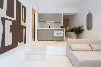 Una cocina o zona de cocina en Djenne Encantador apartamento en el corazón de la ciudad