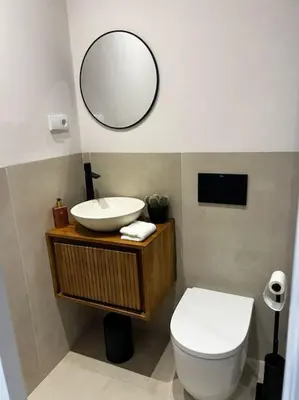 Un baño de Djenne Encantador apartamento en el corazón de la ciudad