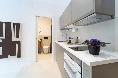 Una cocina o zona de cocina en Djenne Encantador apartamento en el corazón de la ciudad