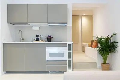 Una cocina o zona de cocina en Djenne Encantador apartamento en el corazón de la ciudad