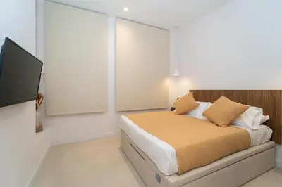 Cama o camas de una habitación en Djenne Encantador apartamento en el corazón de la ciudad