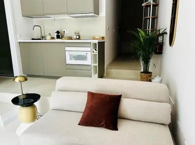 Una cocina o zona de cocina en Djenne Encantador apartamento en el corazón de la ciudad