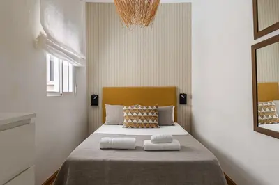 Cama o camas de una habitación en Waou Justicia III - Alquiler Corta Duración