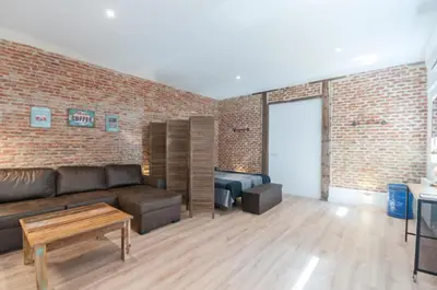Zona de estar de ºººRA New Atocha City Centre WiFi AC SmartTVººº