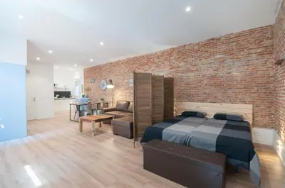 Cama o camas de una habitación en ºººRA New Atocha City Centre WiFi AC SmartTVººº