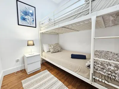 Cama o camas de una habitación en Apartamento en el centro de Madrid barrio SOL