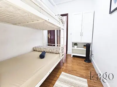 Cama o camas de una habitación en Apartamento en el centro de Madrid barrio SOL