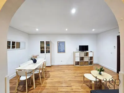 Una televisión o centro de entretenimiento en Apartamento en el centro de Madrid barrio SOL