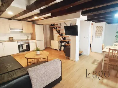Una cocina o zona de cocina en Apartamento para grupos y familias, SOL