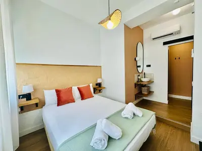 Cama o camas de una habitación en Autentic Boutique Moncloa
