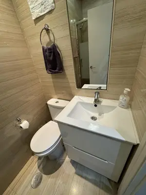 Un baño de Apartamento con patio en Madrid centro