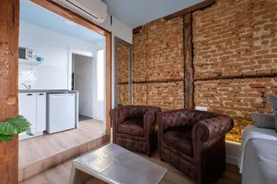 Zona de estar de ººPY Historical CityCentre WiFi AC SmartTVºº