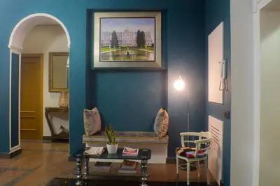 Zona de estar de Hostal Oriente