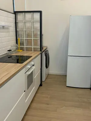 Una cocina o zona de cocina en Exyca Barrio Salamanca