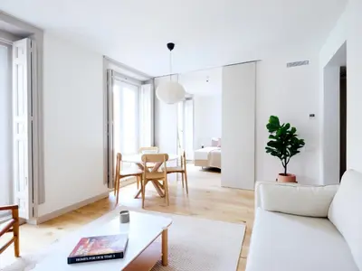Zona de estar de Edificio de lujo en Centro de Madrid- SAN MARCOS