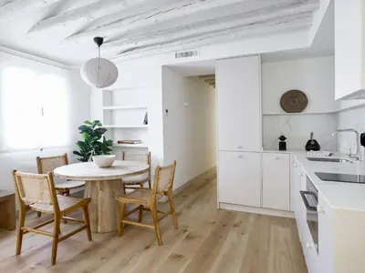 Una cocina o zona de cocina en Edificio de lujo en Centro de Madrid- SAN MARCOS