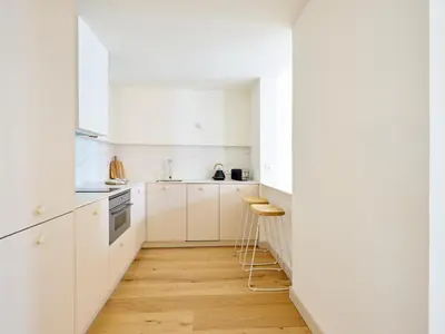 Una cocina o zona de cocina en Edificio de lujo en Centro de Madrid- SAN MARCOS