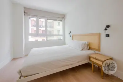 Cama o camas de una habitación en Malasaña con estilo para 4, ven a San Bernardo 20 E3