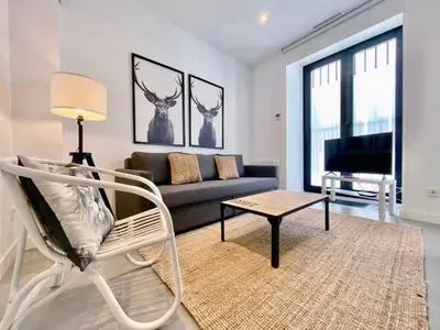 Zona de estar de Charming Urban La Latina