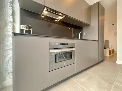 Una cocina o zona de cocina en Charming Urban La Latina