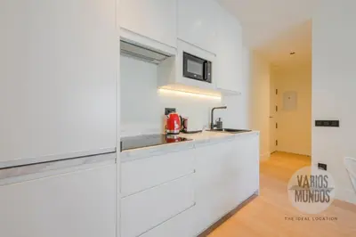 Una cocina o zona de cocina en Malasaña chic para 4, ven a San Bernardo 20 E3