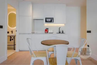 Una cocina o zona de cocina en Malasaña chic para 4, ven a San Bernardo 20 E3