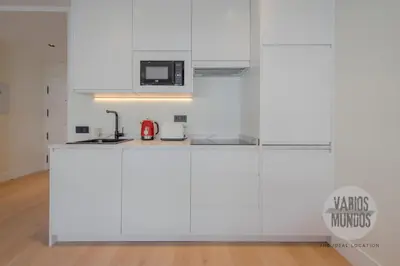 Una cocina o zona de cocina en Malasaña acogedora para 4, ven a San Bernardo 20 E3