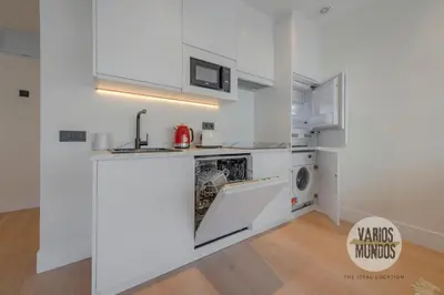 Una cocina o zona de cocina en Malasaña acogedora para 4, ven a San Bernardo 20 E3