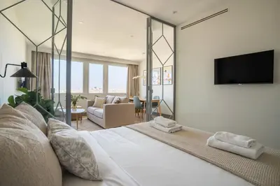 Cama o camas de una habitación en Modern and Bright-2Bedrooms 1Bathroom-Colón