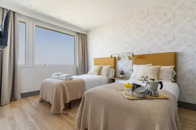 Cama o camas de una habitación en Modern and Bright-2Bedrooms 1Bathroom-Colón