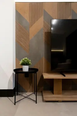 Una televisión o centro de entretenimiento en Amazing 4BD en SUITE by Madrid4You Apartments