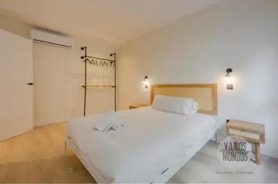 Cama o camas de una habitación en Malasaña relajante para 4, ven a San Bernardo 20 E3