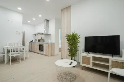 Una cocina o zona de cocina en Modern Cozy -2Bedrooms 1Bathroom-Delicias