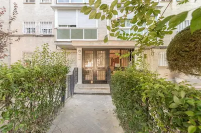 Jardín al aire libre en GuestReady - Confy flat in Madrid