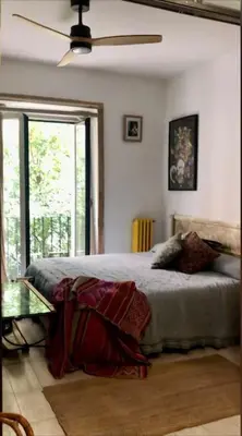Cama o camas de una habitación en La Bohéme de Chueca - S-Marcos